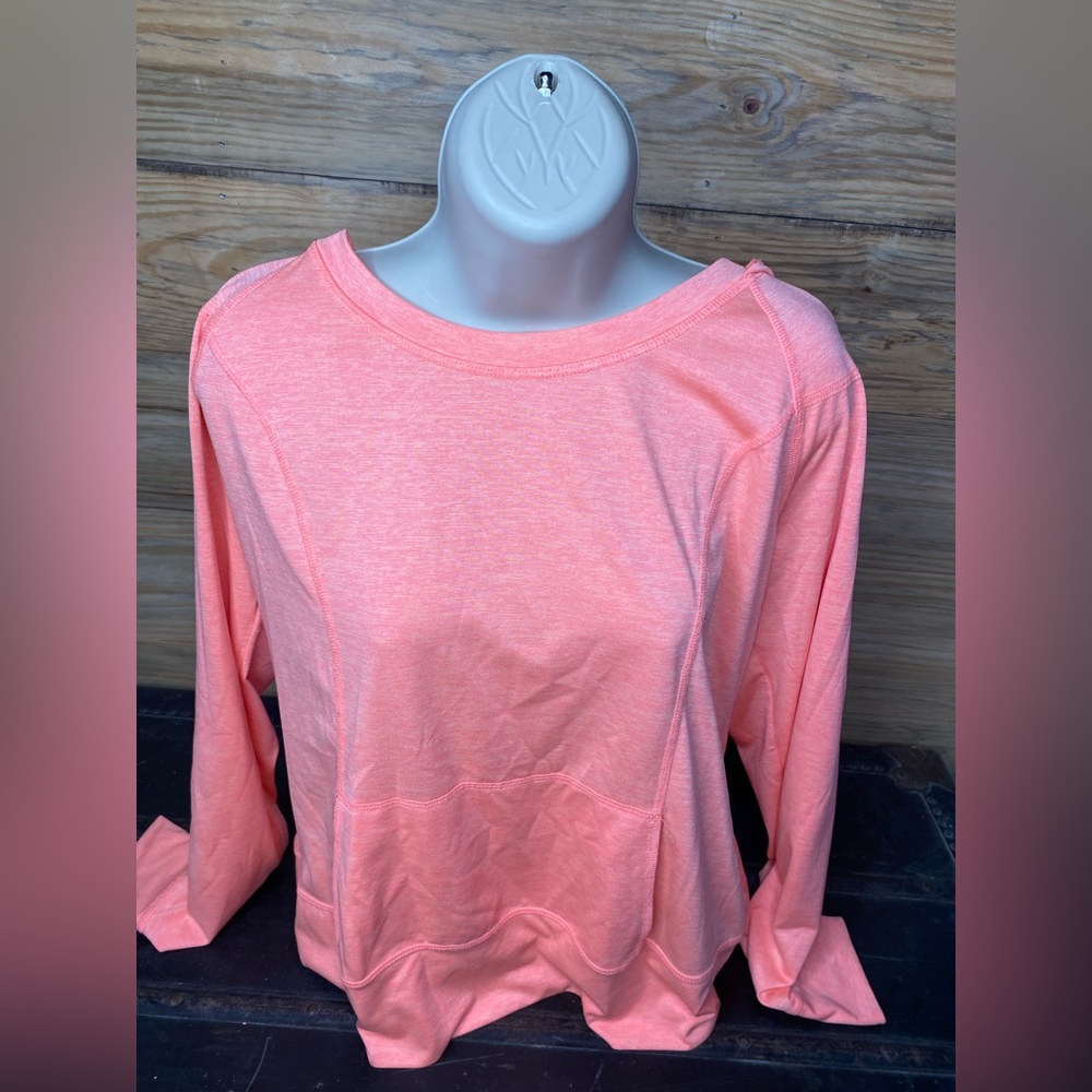 Womens Coral Active Hoodie
